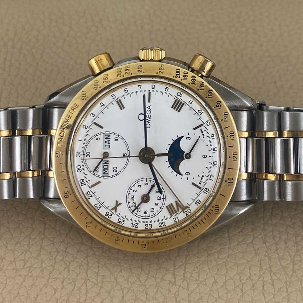 Omega Speedmaster Triple date Moon Phase 1750034